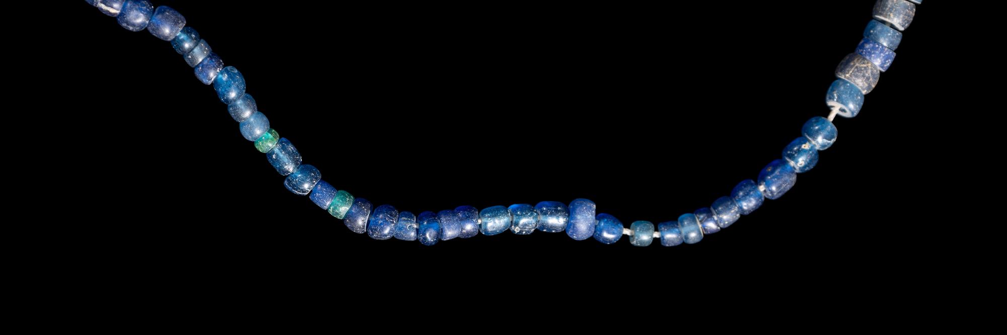 Five Egyptian Beaded Necklaces