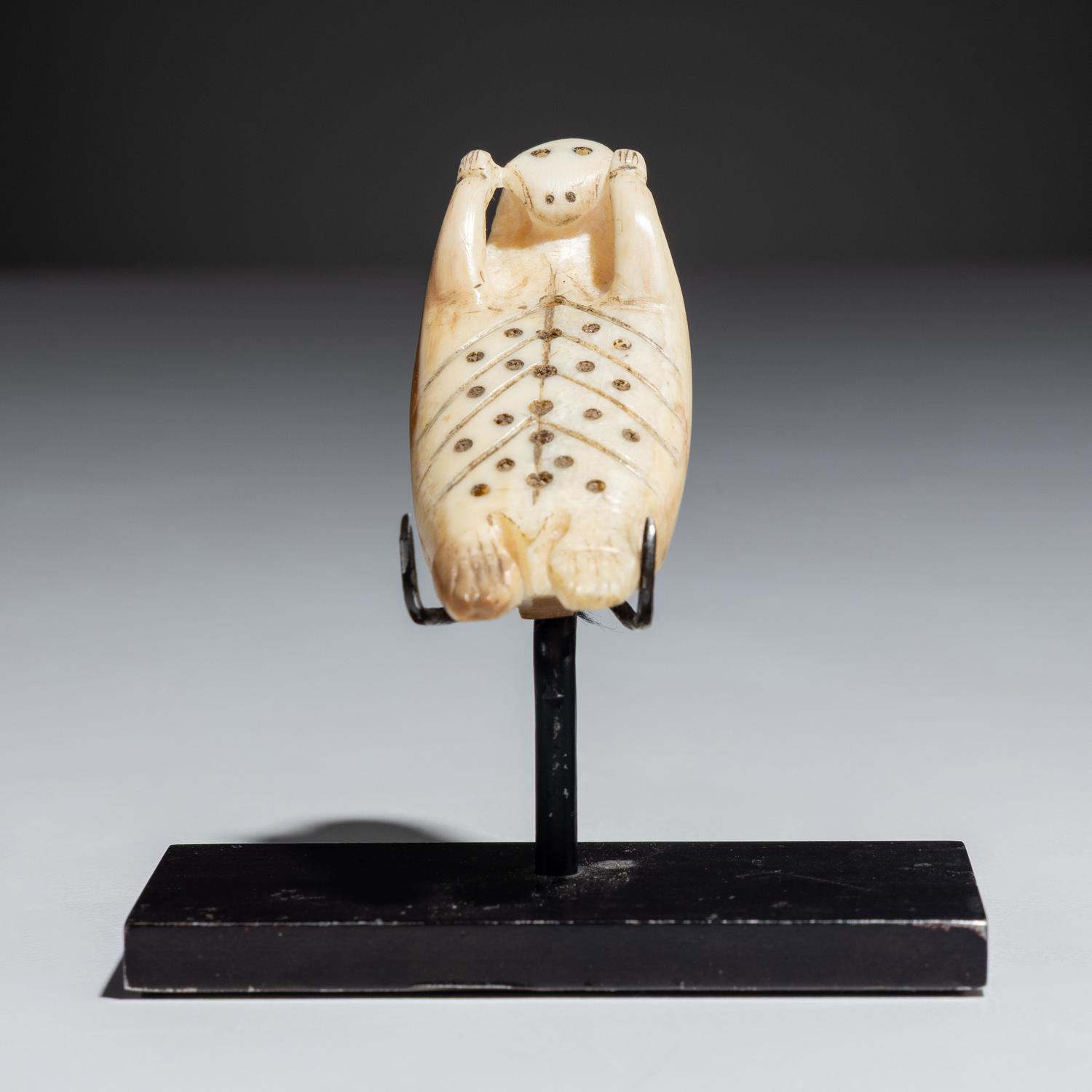 Inupiat Carved Kayak Toggle
