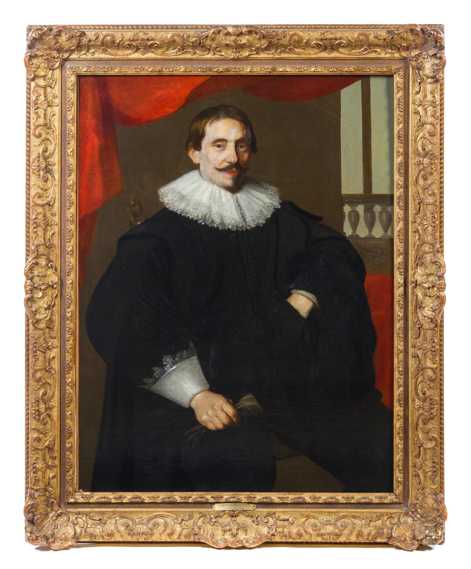 Manner of Cornelis de Vos, (Flemish, 1585–1651), Portrait of a Man