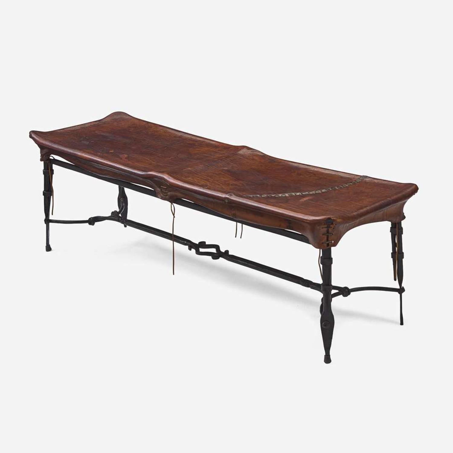 Sido and François Thevenin "Deu" Bench, Sawaya & Maroni, France/Italy, 1985
