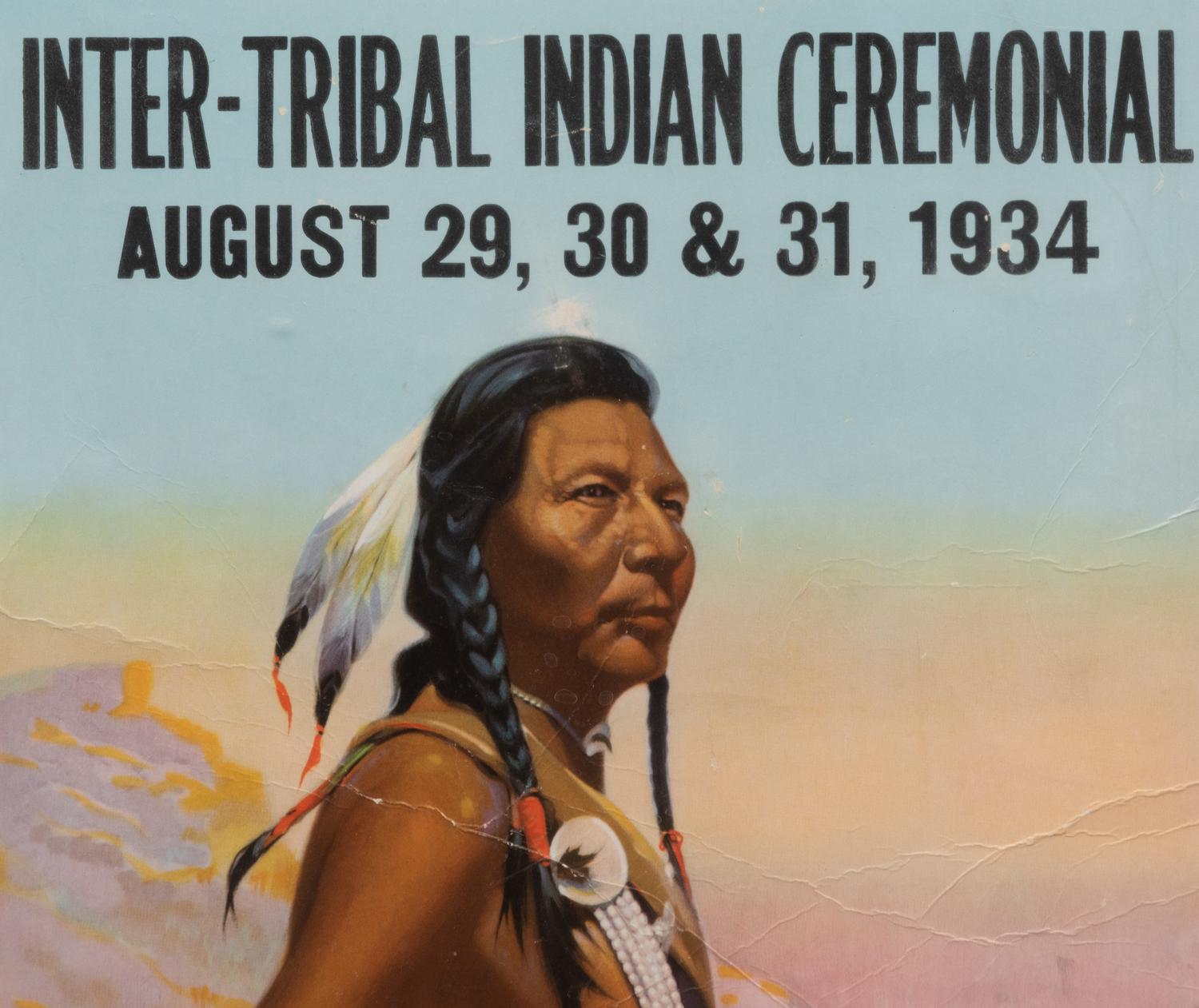 Gallup, New Mexico Inter-Tribal Indian Ceremonial Poster