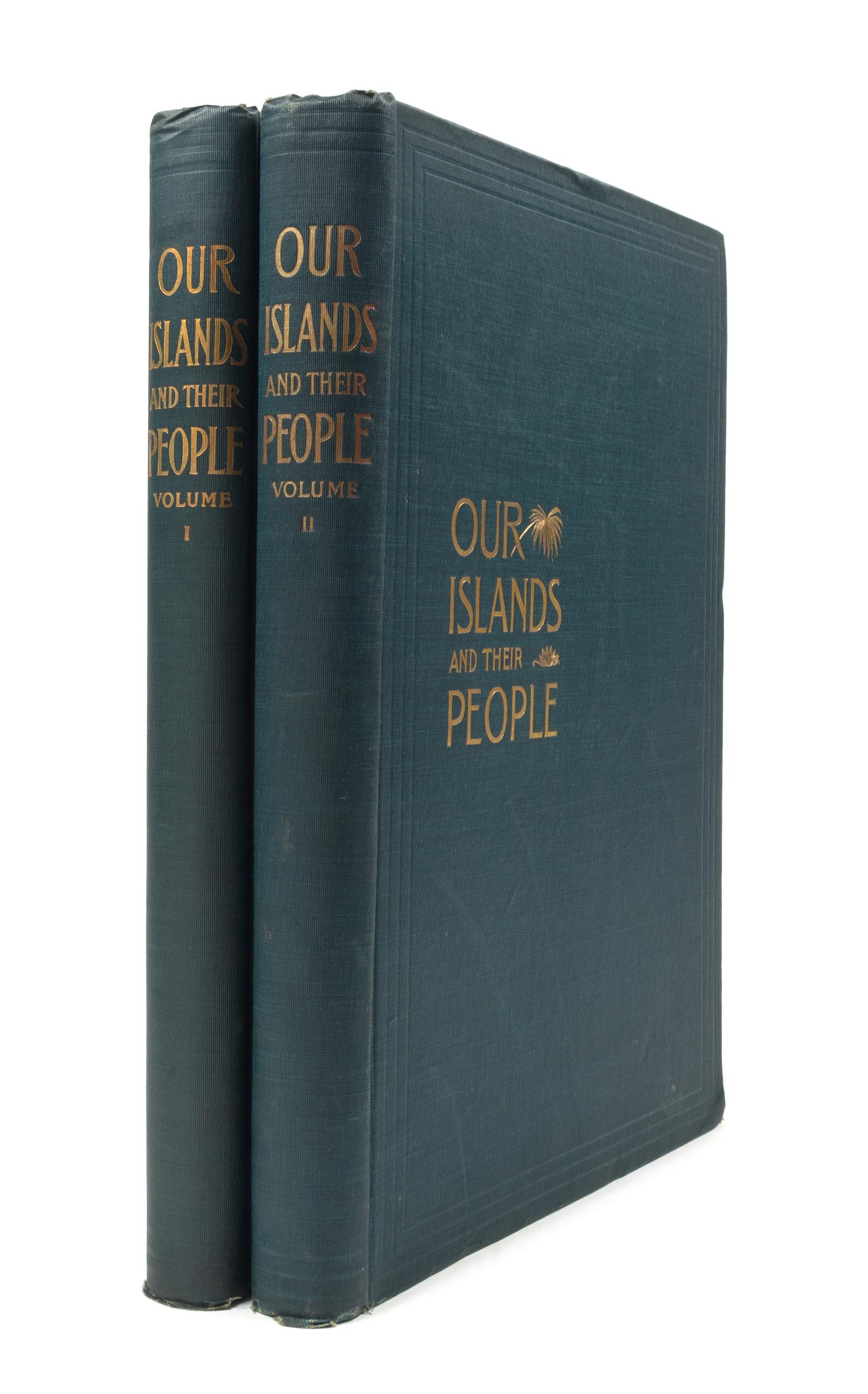 [PACIFIC] A group of works about the Pacific. Together, 3 works in 5 volumes.