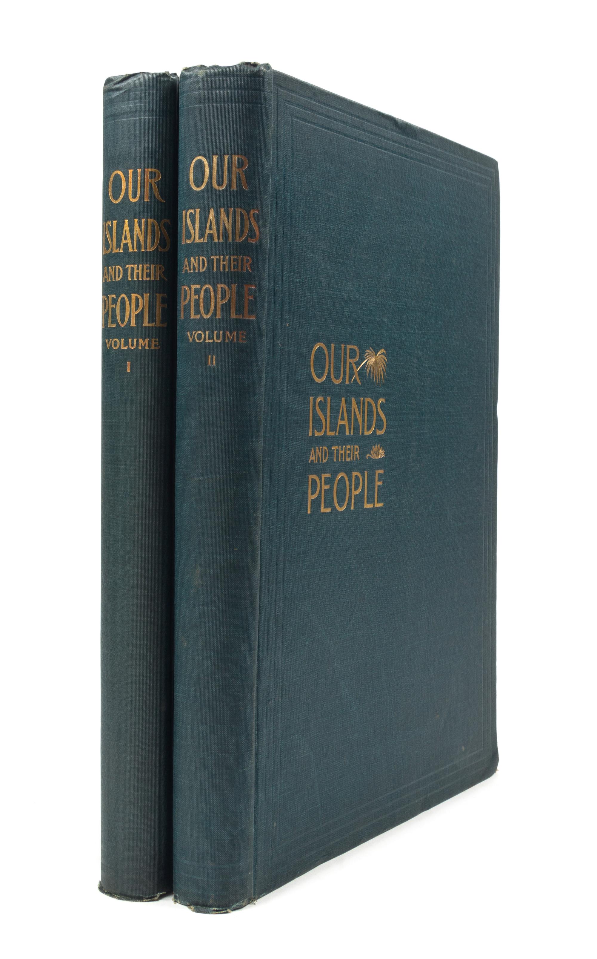 [PACIFIC] A group of works about the Pacific. Together, 3 works in 5 volumes.