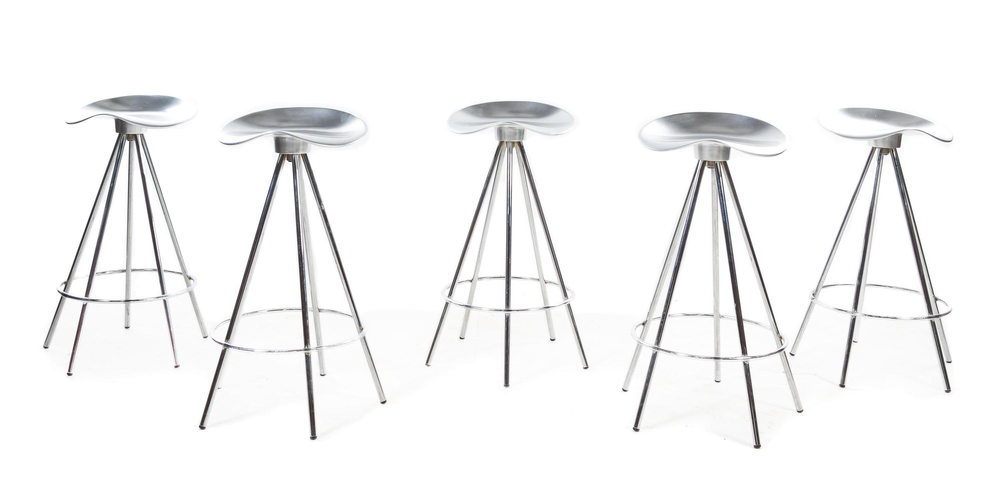 Pepe Cortes (Spain, b.1946), AMAT, a group of 5 Jamaica stools