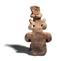 A Jalisco Terracotta Seated Drummer