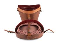 A Leather Top Hat Carrying Case
