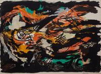 Karel Appel, (Dutch, 1921-2006), Untitled Abstract, 1960