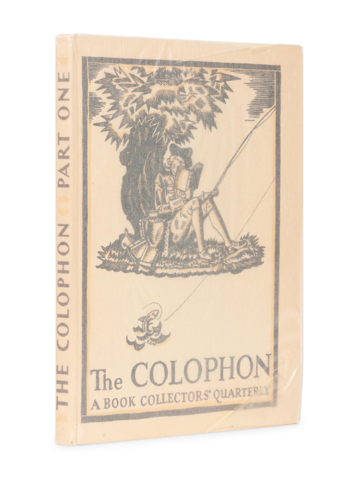 The Colophon. A Book Collectors' Quarterly. New York: The Colophon Ltd., 1930-1940, 1948-1950.