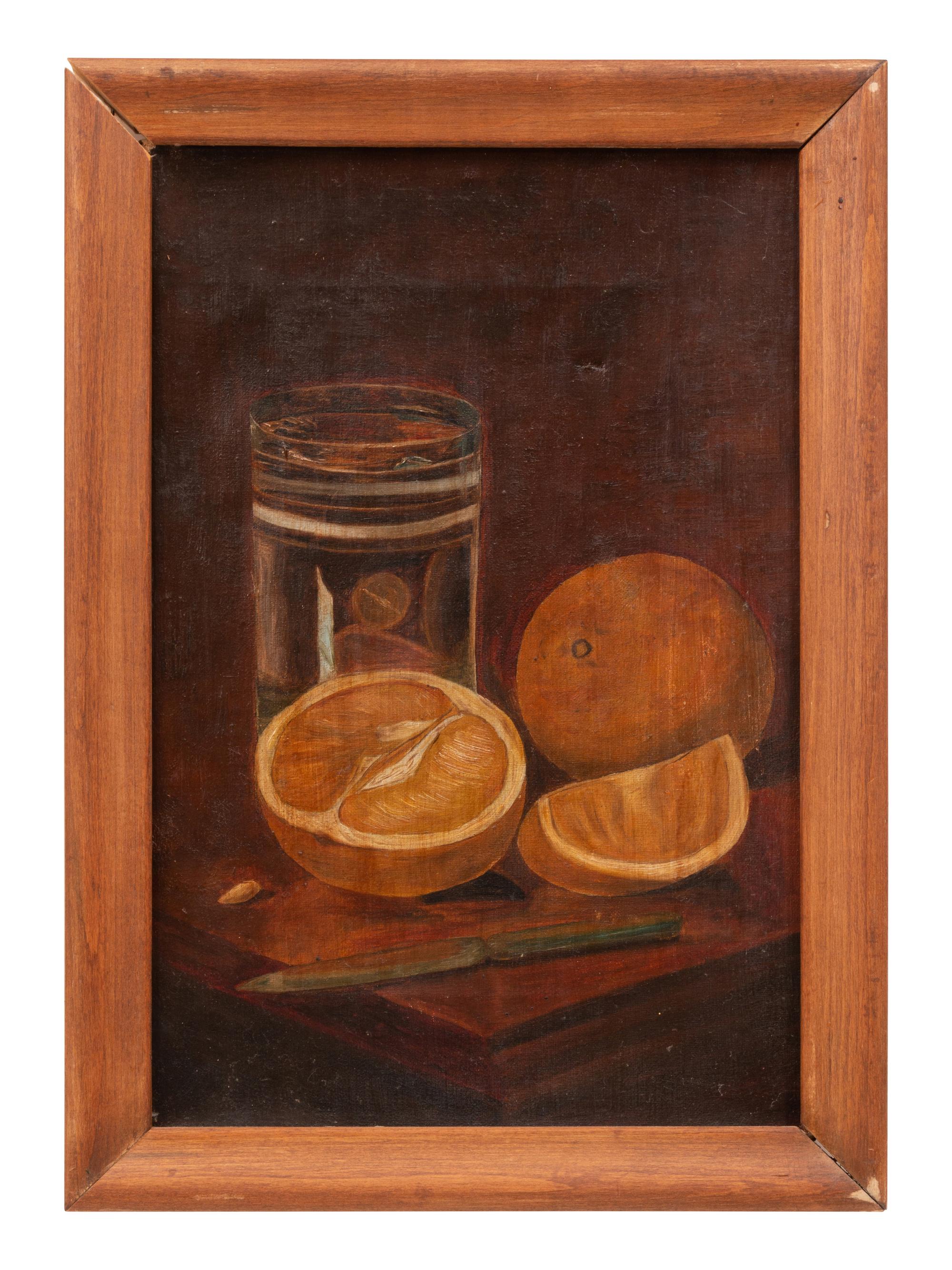 American School, 19th Century A Group of Four Fruit Still Lifes
