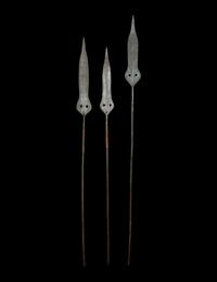 Three Maasai Warrior Spears