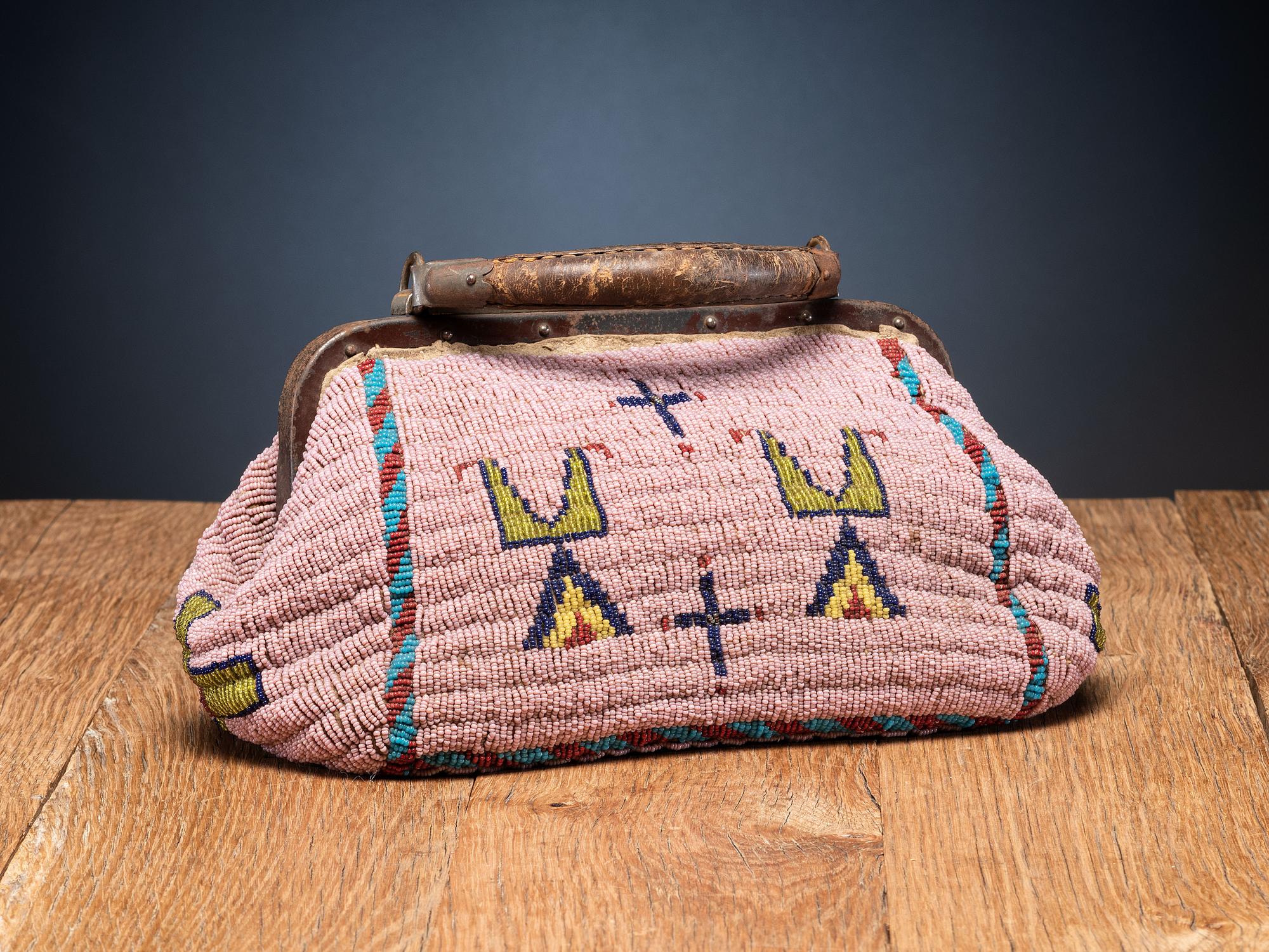 Sioux Beaded Hide Doctor's Bag