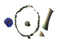 Five Roman and Eastern Mediterranean Glass Items