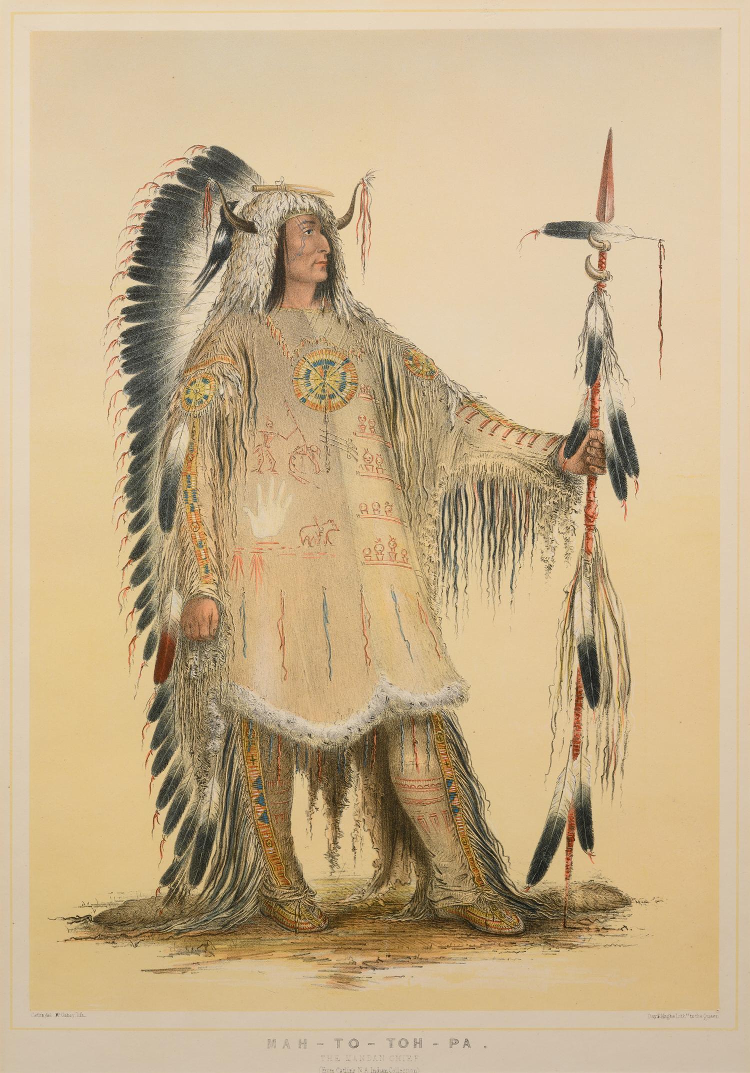 Two George Catlin Etchings