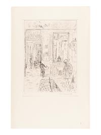 LAMOTTE, Bernard (1903-1983). Proust Portfolio: The France of Marcel Proust . [New York]: printed by Bernard Lamotte, [1950].