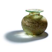 A Roman Glass Cinerary Urn