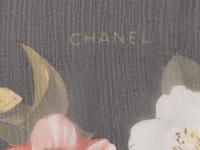 Five Chanel Items: Four Scarves and One Brooch, 1980-2000s