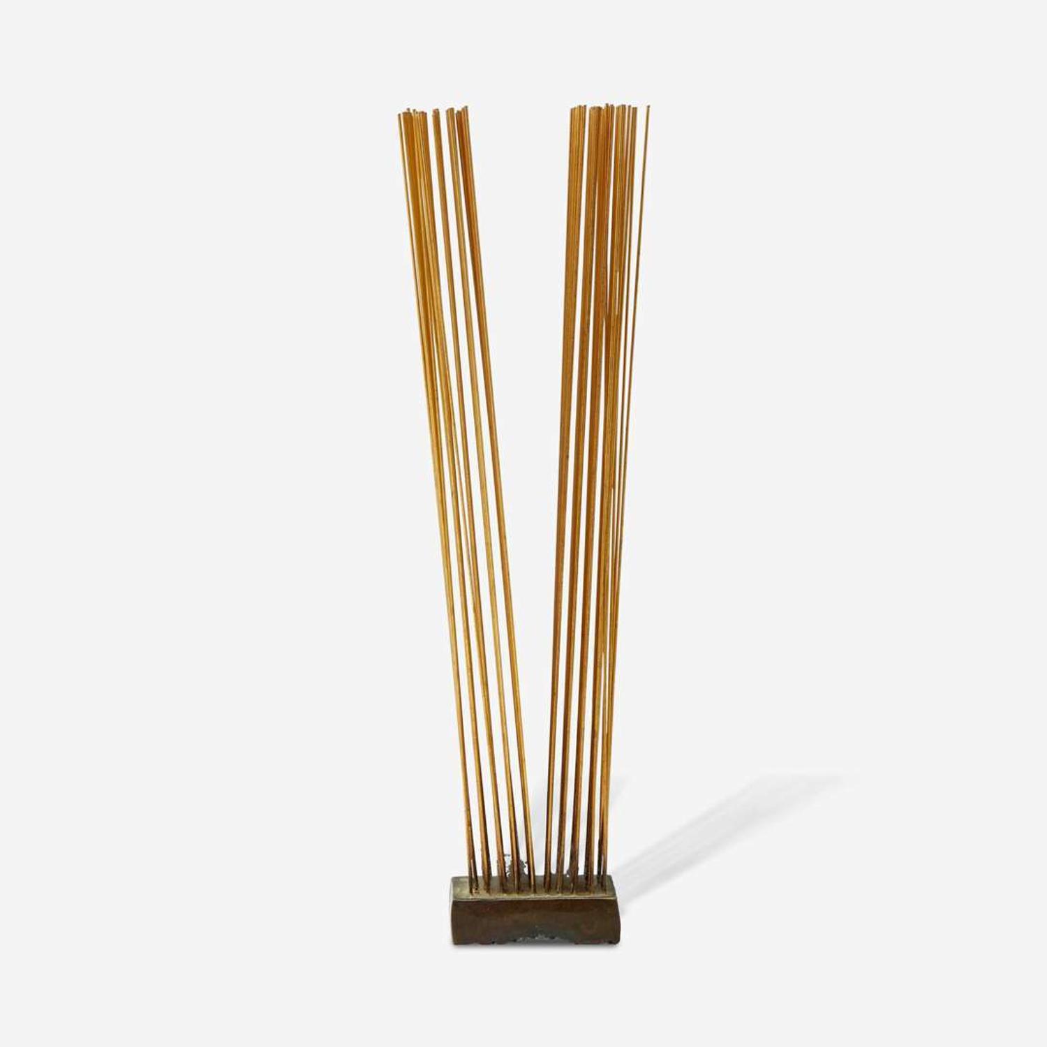 Harry Bertoia (American, 1915-1978) Untitled (V-Shaped Tonal Sound Sculpture)