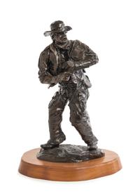 Marshall Mitchell, (American b. 1917), Frontier Marshal, 1984