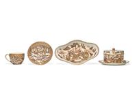An Assembled Group Of Four Wedgwood Pearlware Articles