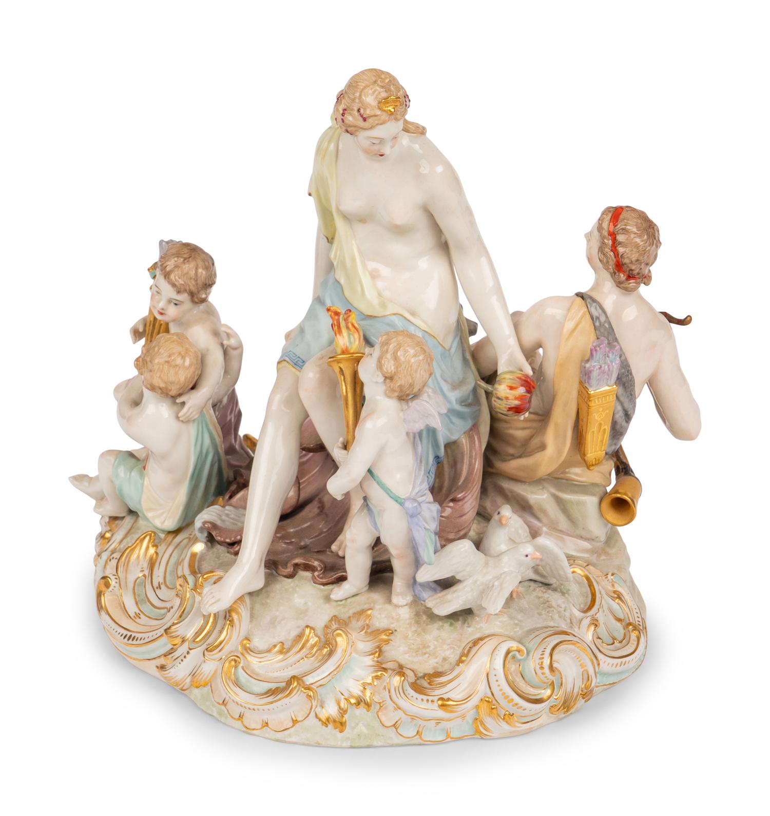 A Berlin (K.P.M.) Porcelain Figural Group