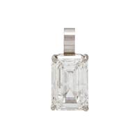 EMERALD CUT DIAMOND PENDANT