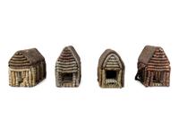 Four Bottle Cap Structures