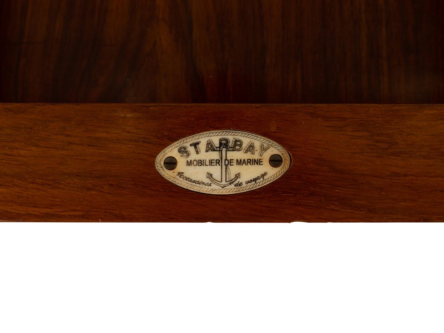 A Starbay Co. "Ceylan" Marine Convertible Coffee Table — 20TH CENTURY