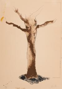 Jim Dine (American, b. 1935) — Tree Lamp (from The Picture of Dorian Gray Edition B portfolio), 1968