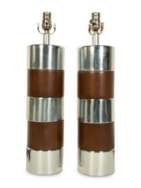 A Pair of Modernist Table Lamps