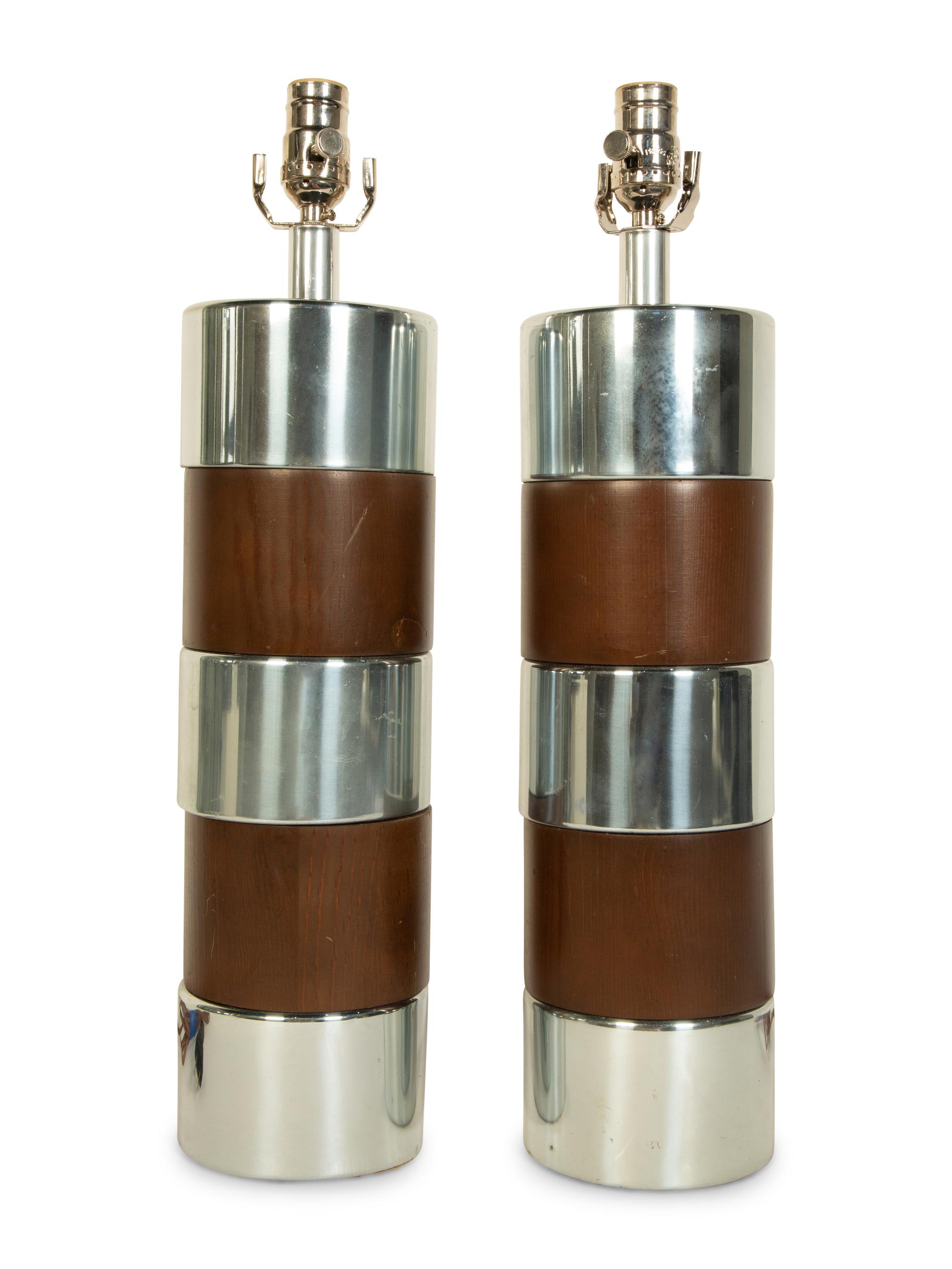 A Pair of Modernist Table Lamps