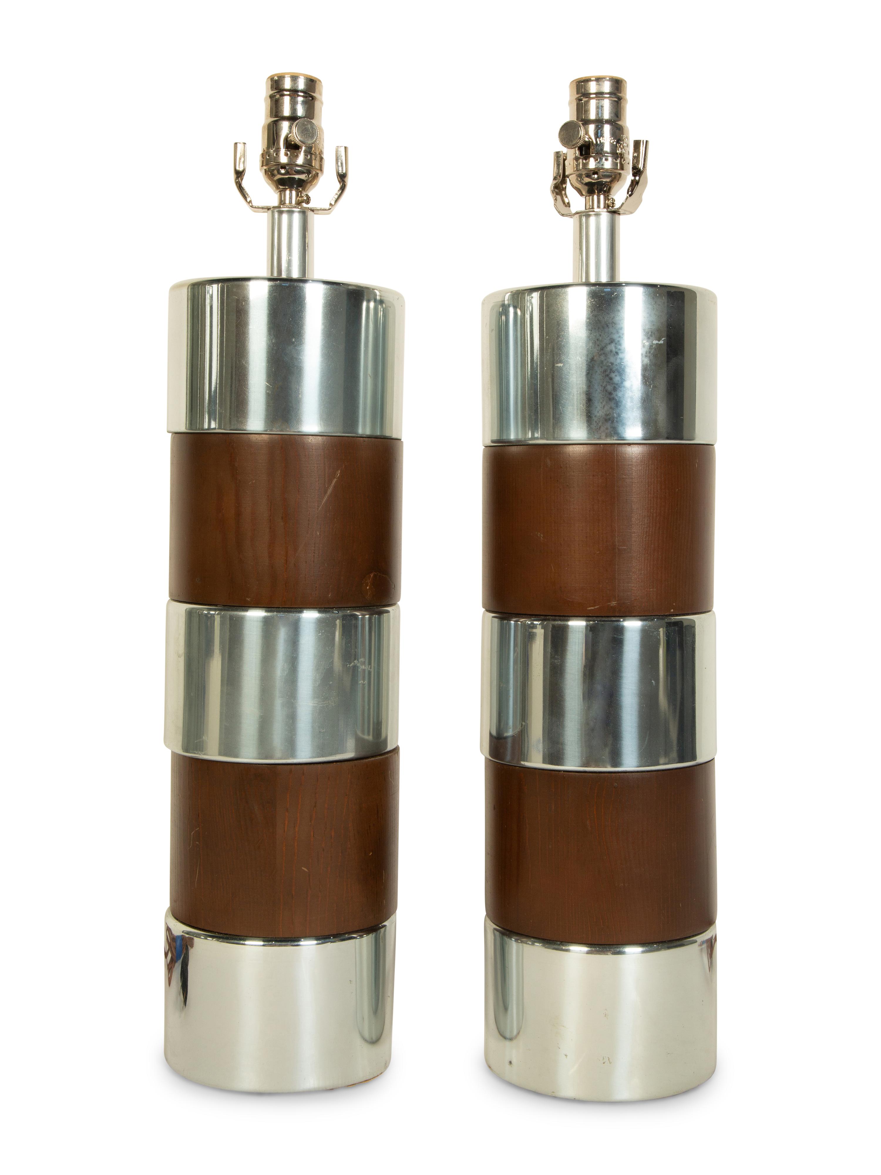 A Pair of Modernist Table Lamps