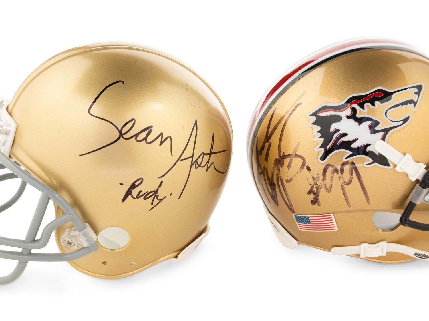 A Large Group of Signed Autograph Items From Assorted Sports Films