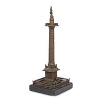 A Grand Tour Bronze Model of the Vendôme Column