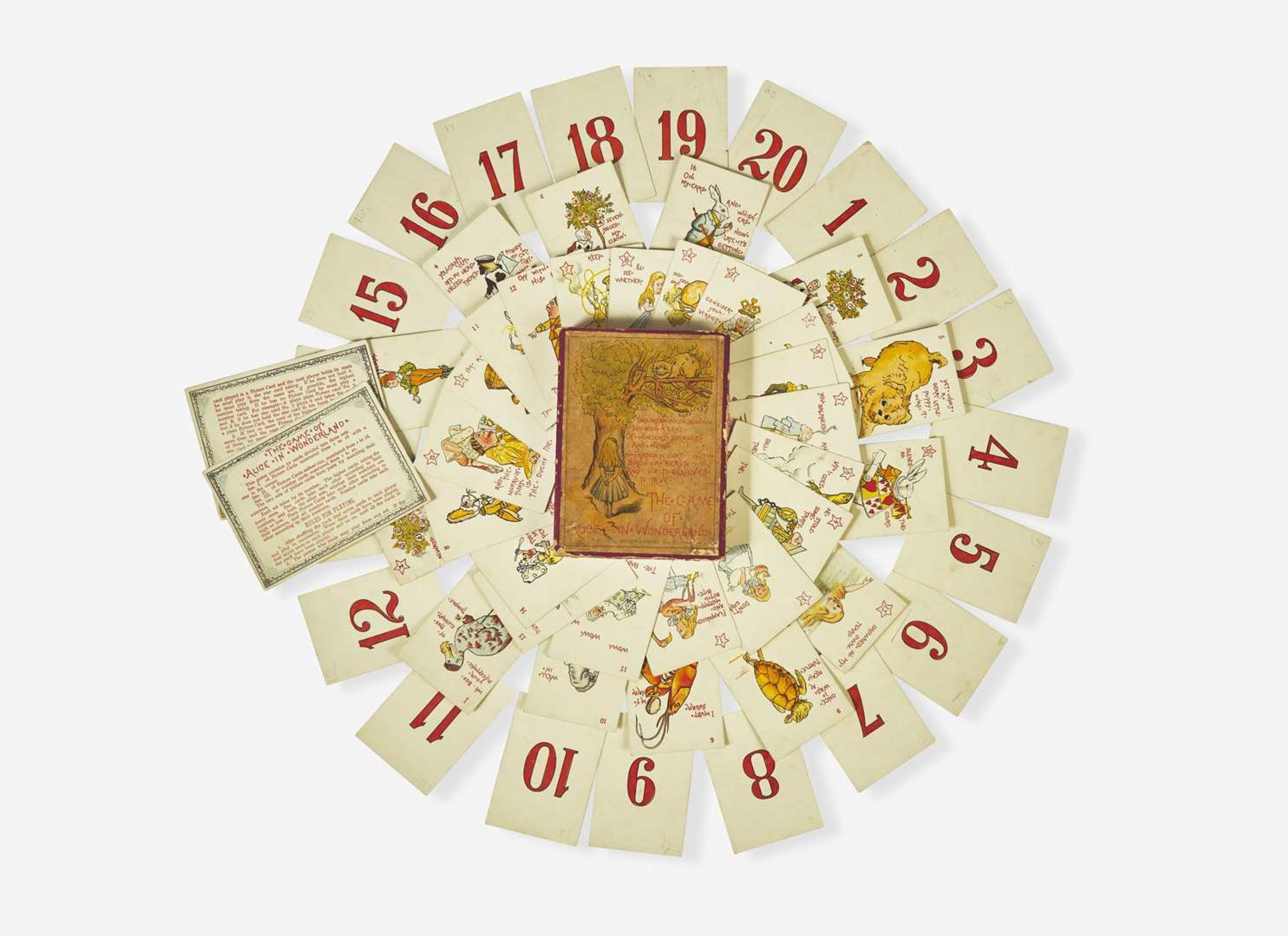 [Children's & Illustrated] [Carroll, Lewis]: The Game of Alice in Wonderland