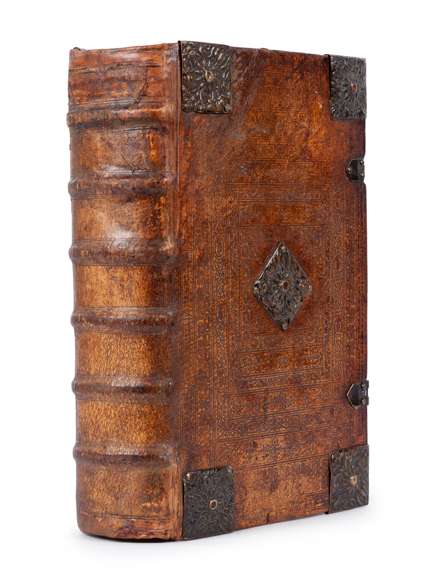 [BIBLE, in German]. Biblia das ist: Die gantze Heilige Schrifte, durch Martin Luther verteutscht... Basel: Caspar Mangoldts, 1665.