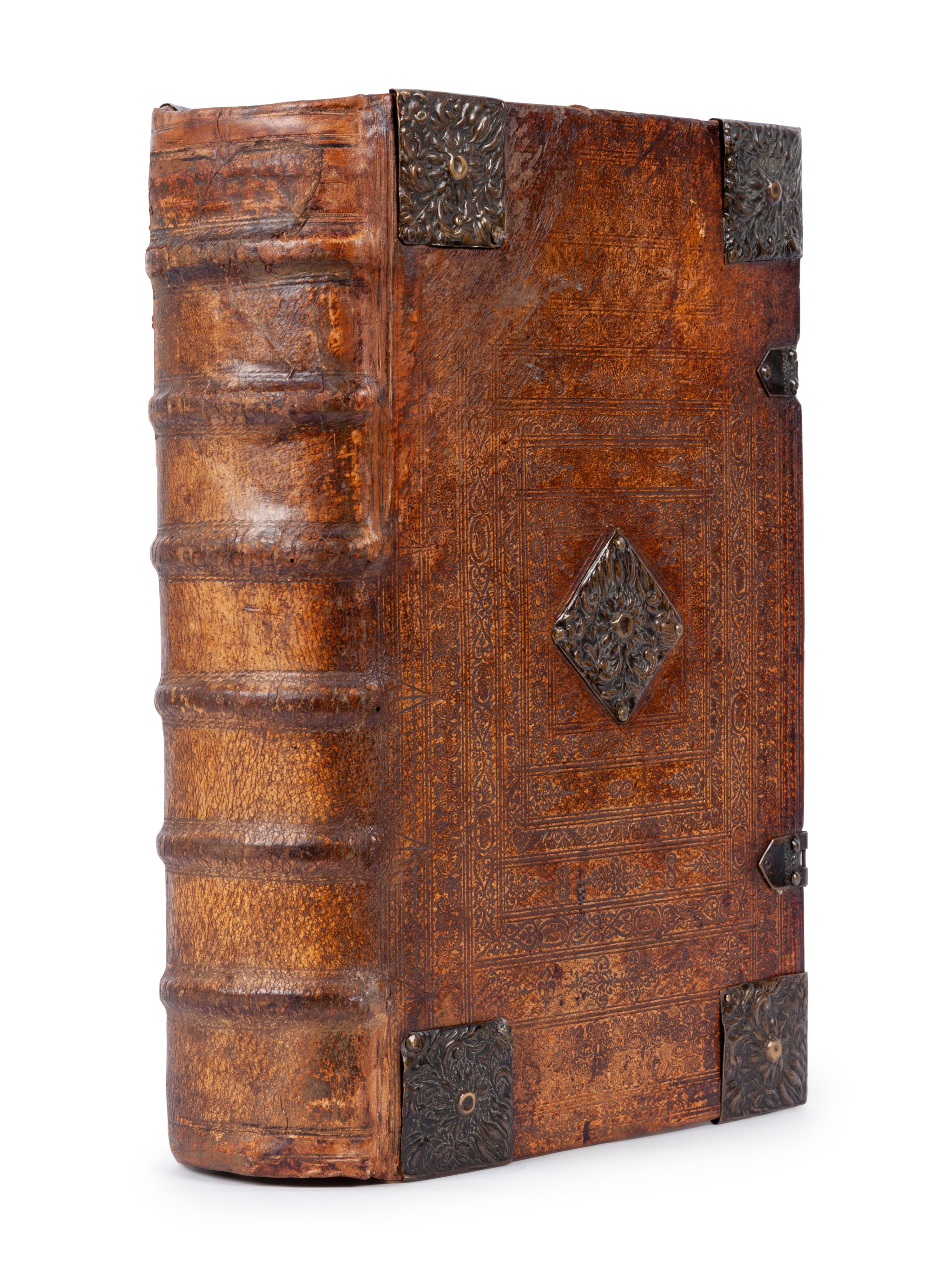 [BIBLE, in German]. Biblia das ist: Die gantze Heilige Schrifte, durch Martin Luther verteutscht... Basel: Caspar Mangoldts, 1665.