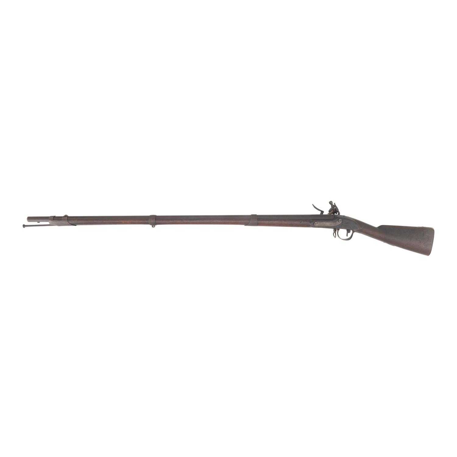 Rare US 1808 Contract Flintlock Musket by Brooke
