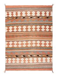 Navajo Crystal Pattern Weaving / Rug