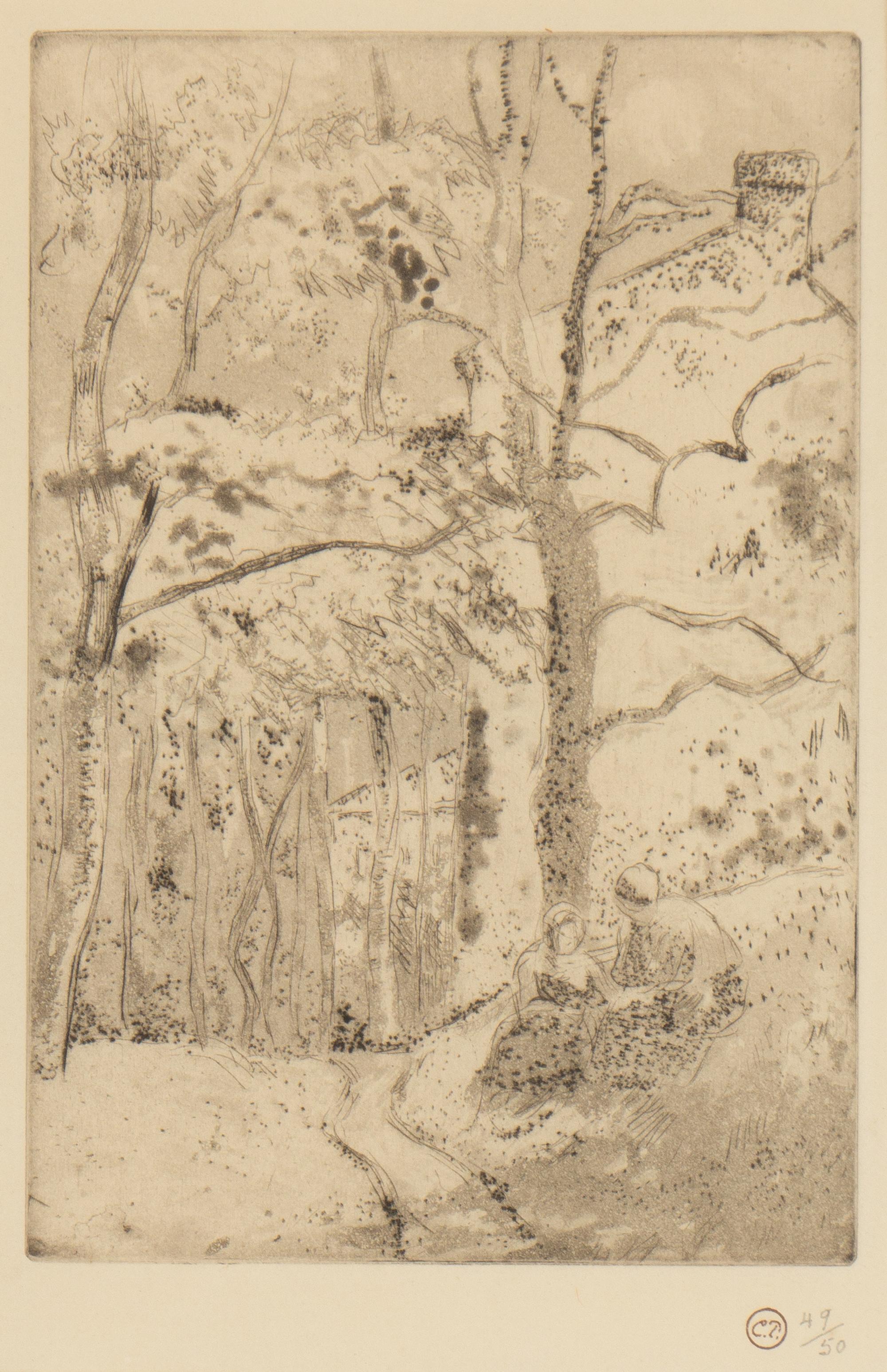 La Maison Rondest, à l'Hermitage , 1882