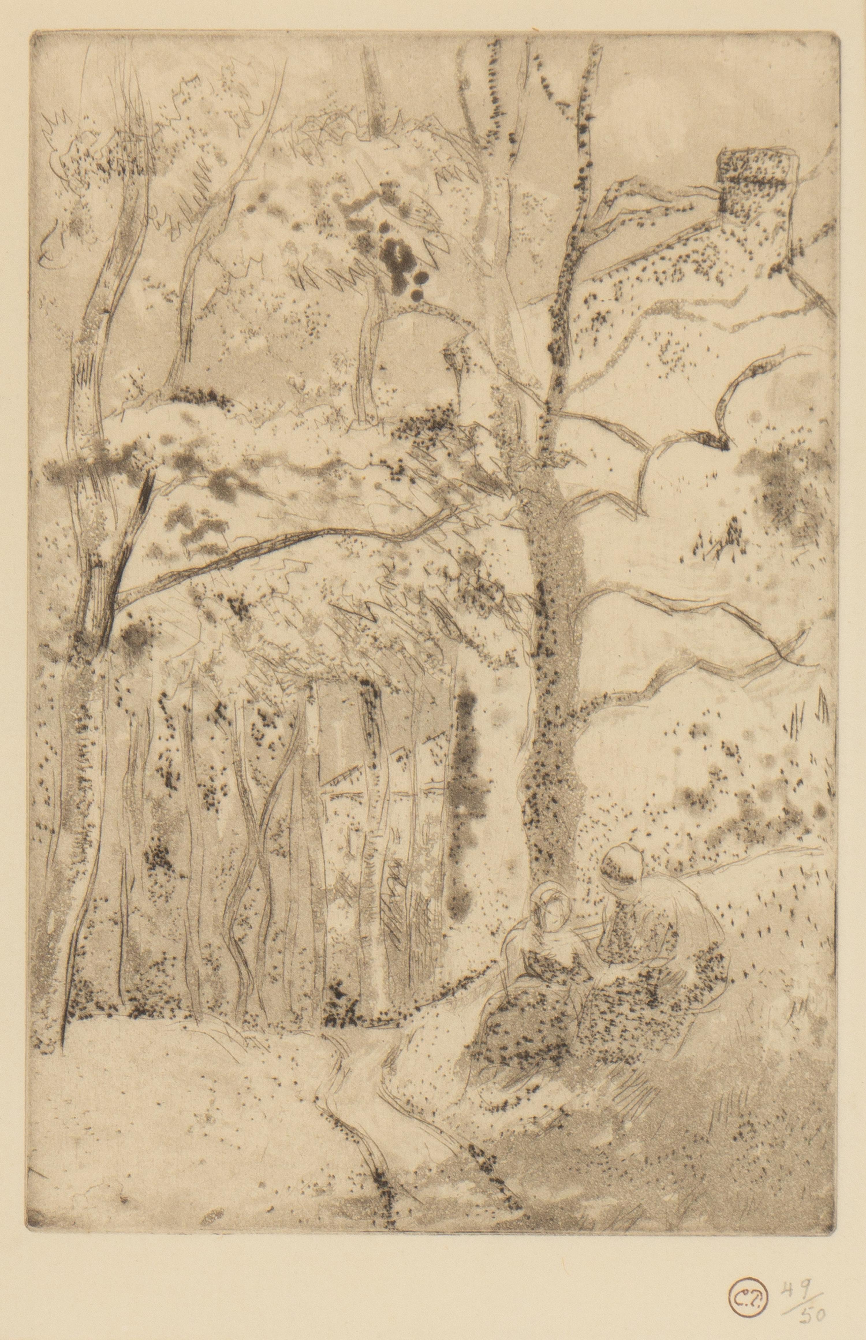 La Maison Rondest, à l'Hermitage , 1882