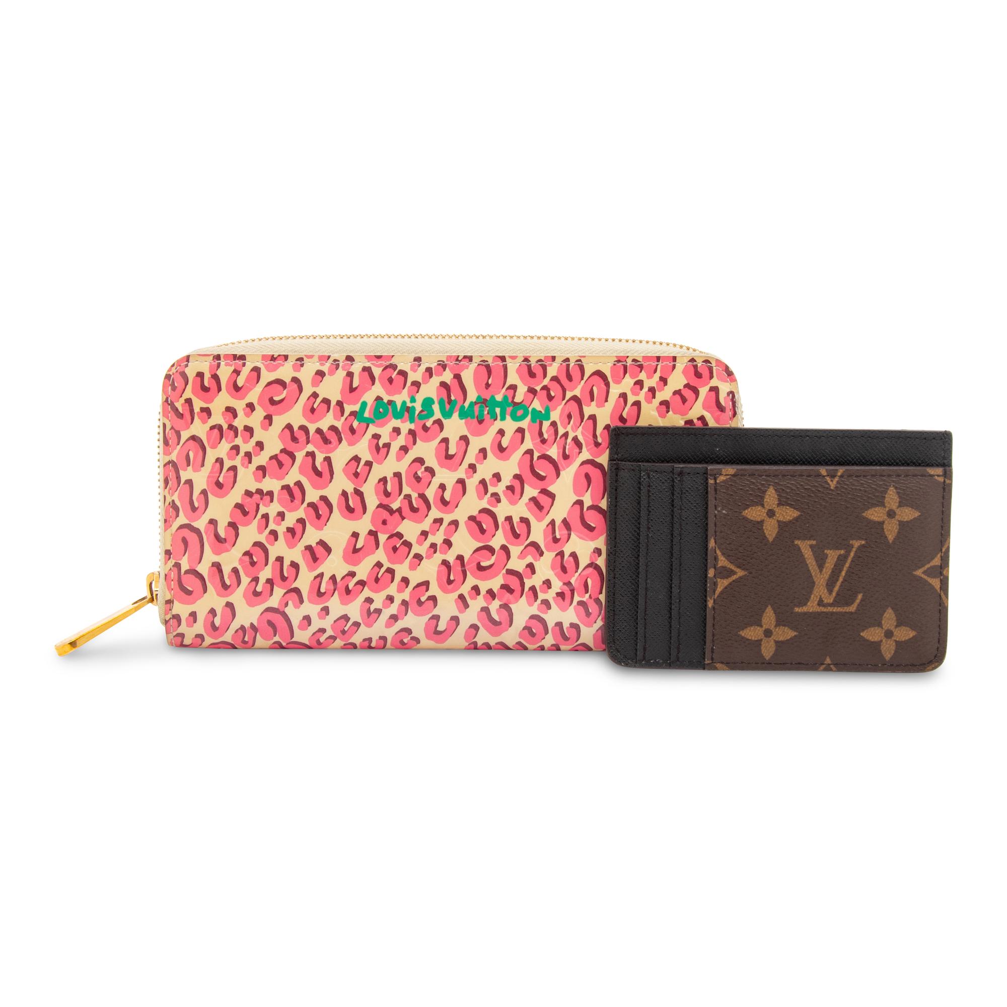 LOUIS VUITTON, ZIPPER WALLET & CARDHOLDER