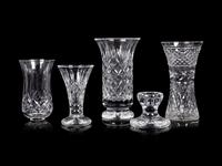 A Group of Waterford Cut Glass Articles