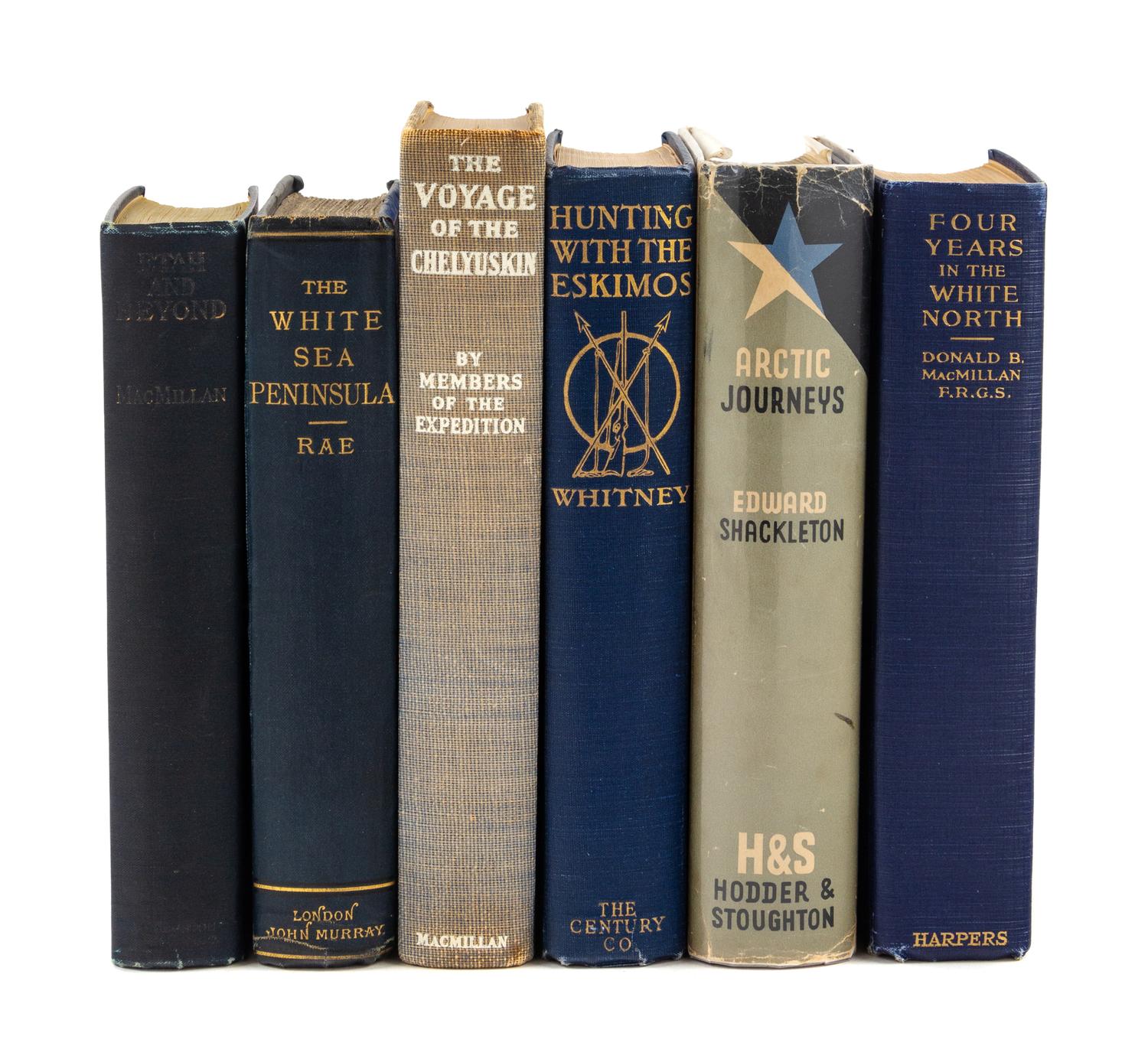 [ARCTIC EXPLORATION]. A group of 6 works, comprising: