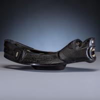 Carved Seal Lion Bowl