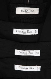Four Designer Pants: Three Christian Dior, One Valentino, 2000-10s