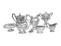 An American Silver Six-Piece Tea and Coffee Service
