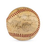 A 1941 Louisville Colonels Team Signed Autograph Baseball