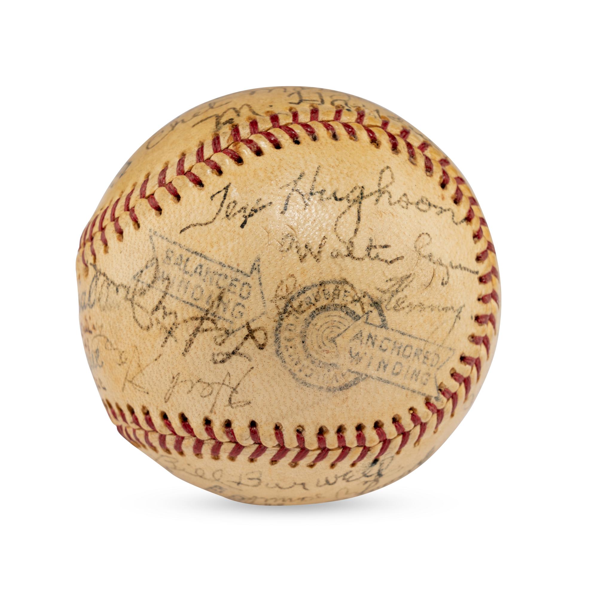 A 1941 Louisville Colonels Team Signed Autograph Baseball