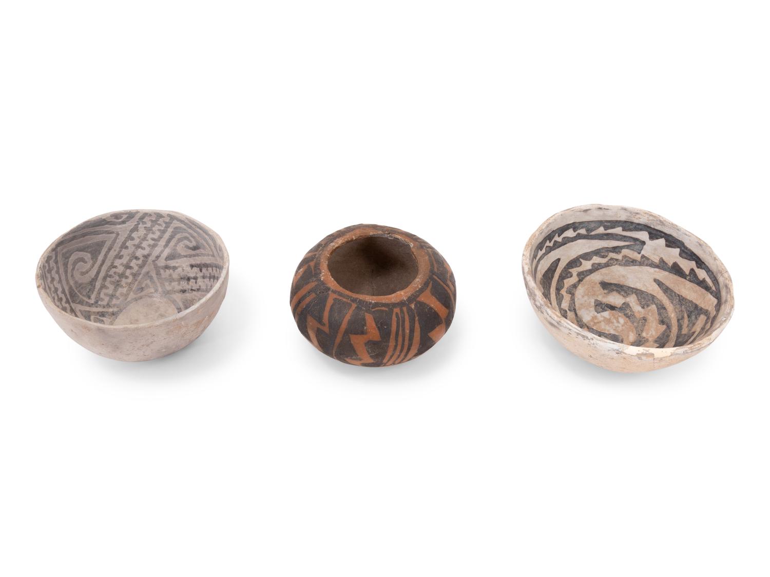 Collection of Anasazi Pottery, Miniature