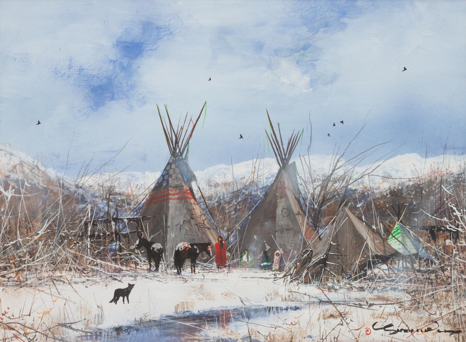 Takka Winter Encampment (The Winter Snow Encampment)
